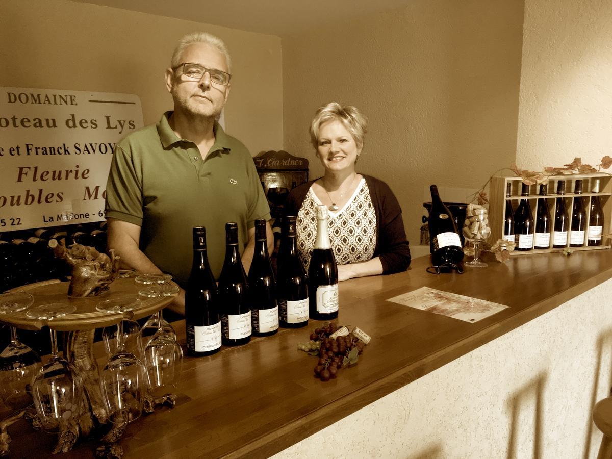 ホテル Domaine Du Coteau Des Lys フルーリー エクステリア 写真